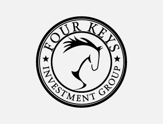 Four Keys logo design by mirceabaciu