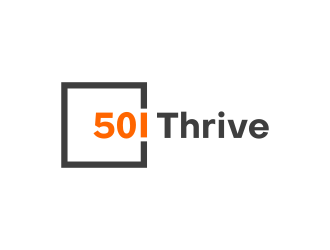 501 Thrive logo design by thegoldensmaug