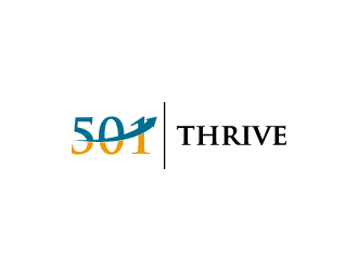 501 Thrive logo design by torresace