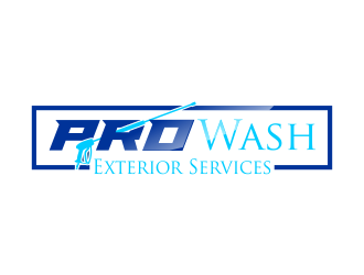 Pro Wash Exterior Services  logo design by ROSHTEIN