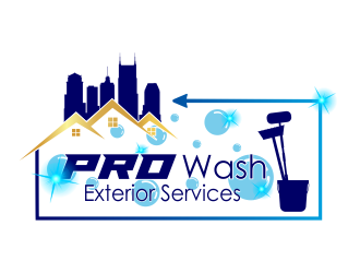 Pro Wash Exterior Services  logo design by ROSHTEIN