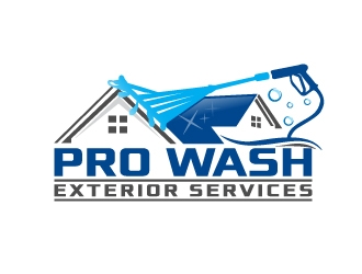 Pro Wash Exterior Services  logo design by jenyl