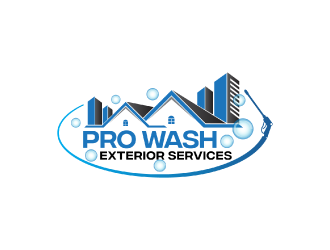 Pro Wash Exterior Services  logo design by nona