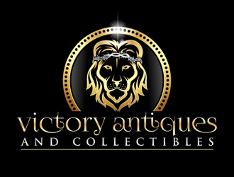 Victory Antiques and Collectibles logo design by DreamLogoDesign
