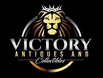 Victory Antiques and Collectibles logo design by DreamLogoDesign