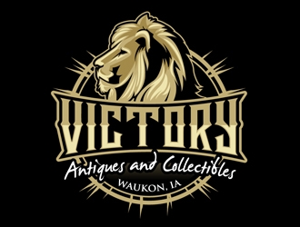 Victory Antiques and Collectibles logo design by DreamLogoDesign