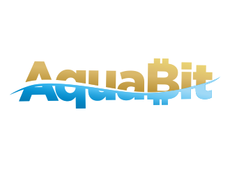 AquaBit logo design by YONK