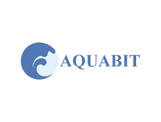 AquaBit logo design by Erasedink