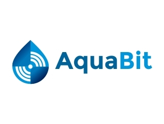 AquaBit logo design by onetm