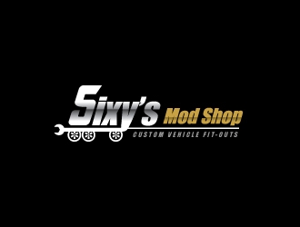 Sixys Mod Shop logo design by Suvendu