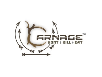 Carnage logo design by Gaze