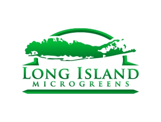 Long Island Microgreens logo design by Alex7390