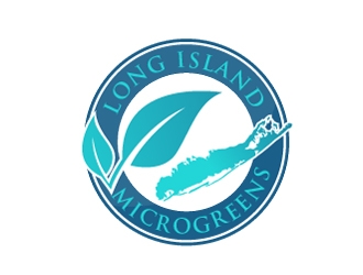 Long Island Microgreens logo design by ZQDesigns