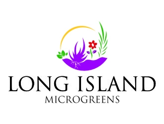 Long Island Microgreens logo design by jetzu