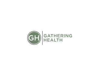 Gathering Health  logo design by johana