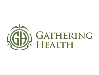 Gathering Health  logo design by AisRafa