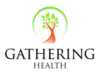 Gathering Health  logo design by jetzu