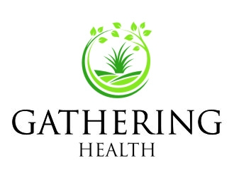 Gathering Health  logo design by jetzu