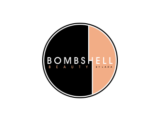 Bombshell Beauty by Lara logo design by oke2angconcept