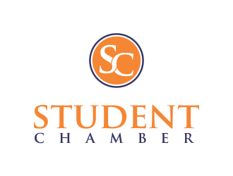 Student Chamber logo design by oke2angconcept