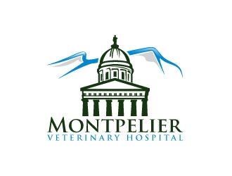Montpelier Veterinary Hospital logo design by uttam