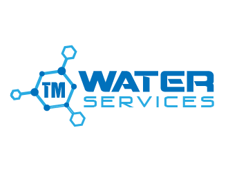 TM Water Services  logo design by ARALE