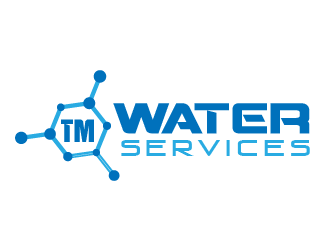 TM Water Services  logo design by ARALE