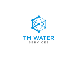TM Water Services  logo design by dewipadi