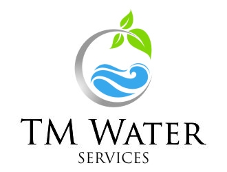 TM Water Services  logo design by jetzu