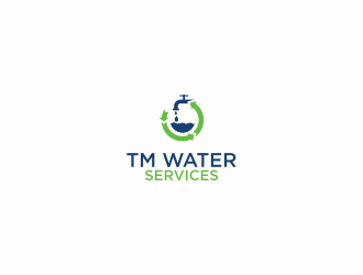 TM Water Services  logo design by scolessi
