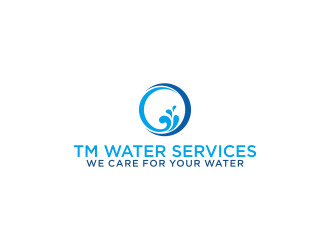 TM Water Services  logo design by luckyprasetyo