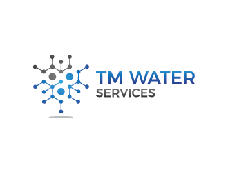 TM Water Services  logo design by mhala