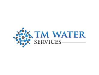 TM Water Services  logo design by mhala