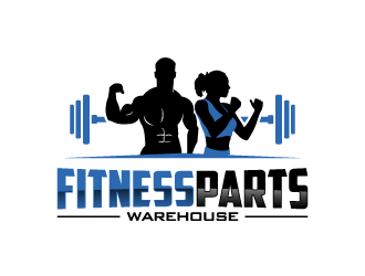Fitness Parts Warehouse logo design by pencilhand