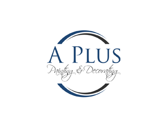 A Plus Painting & Decorating logo design by alby
