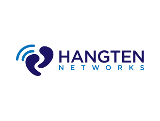 Hangten Networks logo design by Inlogoz
