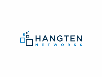 Hangten Networks logo design by ammad