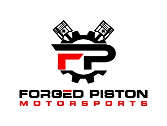 Forged Piston Motorsports logo design by labo