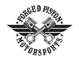 Forged Piston Motorsports logo design by DreamLogoDesign