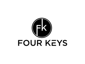 Four Keys logo design by sheilavalencia