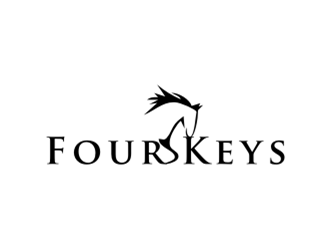Four Keys logo design by sheilavalencia