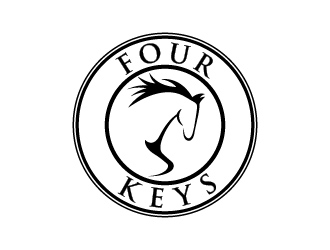 Four Keys logo design by usef44