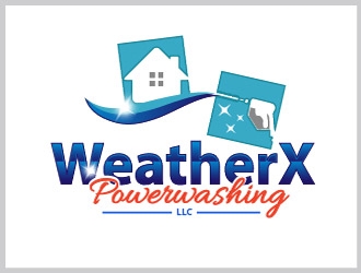 WeatherX Powerwashing LLC logo design by Muhammad_Abbas