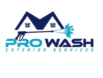 Pro Wash Exterior Services  logo design by PMG