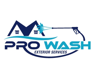 Pro Wash Exterior Services  logo design by PMG