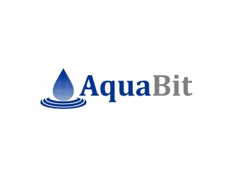 AquaBit logo design by superbrand