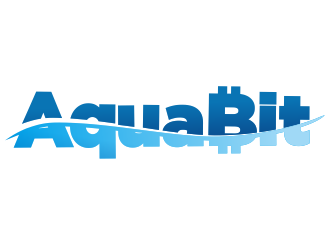 AquaBit logo design by YONK