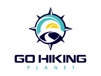 Go Hiking Planet logo design by JessicaLopes