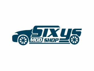 Sixys Mod Shop logo design by giphone