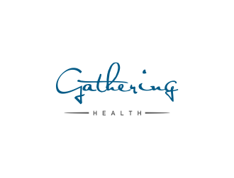 Gathering Health  logo design by afra_art